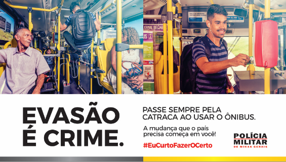Polícia Militar de Minas Gerais –  PMMG, lança campanha de conscientização sobre os riscos do transporte clandestino e da evasão