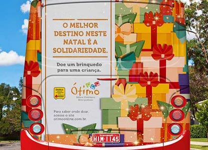 Campanha de Natal SINTRAM e ÓTIMO arrecada brinquedos para crianças da região metropolitana de BH